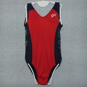 GK Red Blue USA Leotard AM